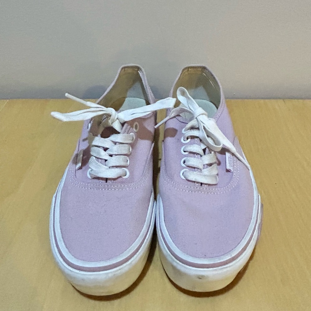 Vans Lilac Stackform Canvas Sneakers Sz 6.5 - Picture 3 of 7
